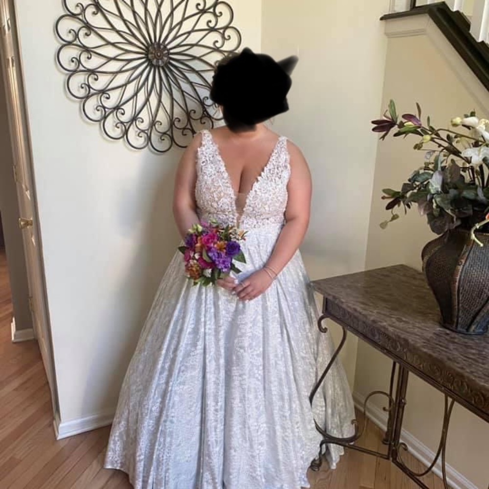 Size 16 prom gown...worn for few hours